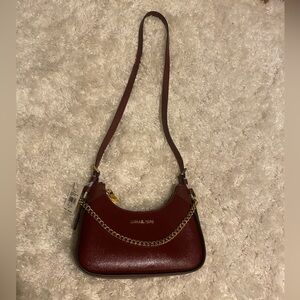 Michael Kors Burgundy Crossbody